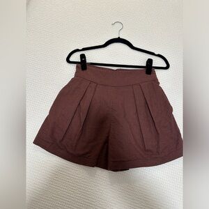 Abercrombie linen shorts - XS